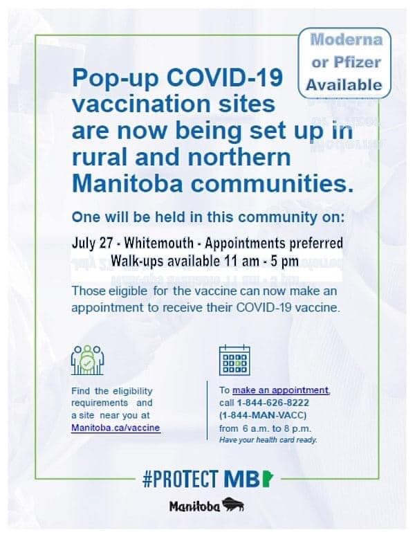Pop-up Vaccine Clinic & Walk-Ins