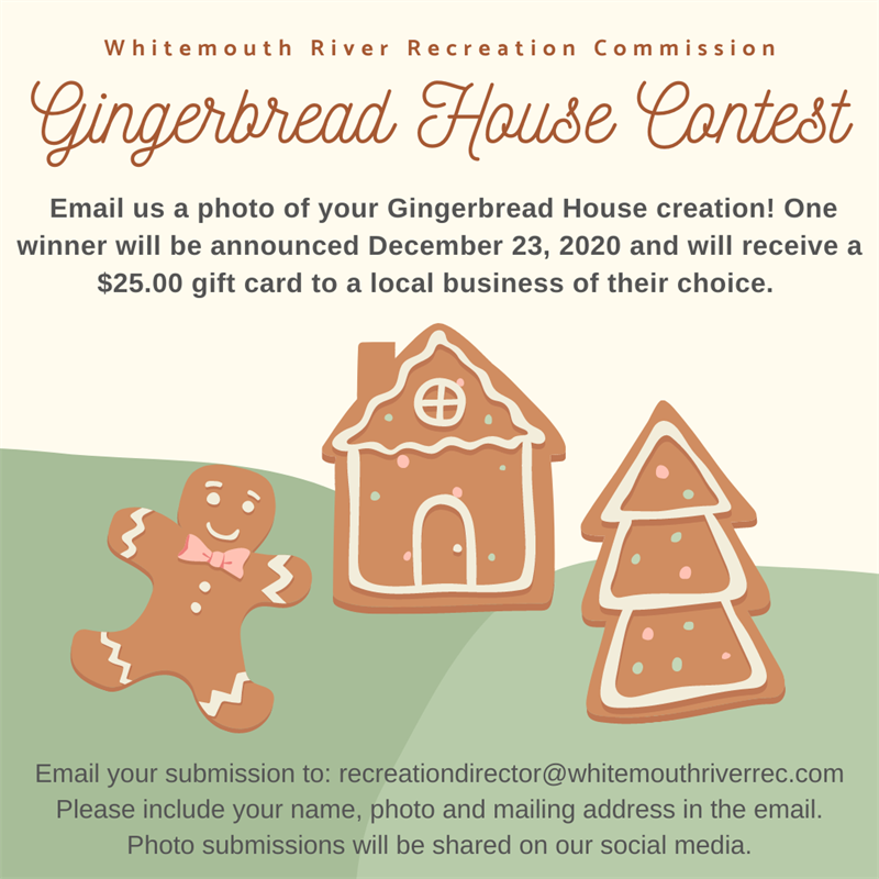 Final Day to Submit for Gingerbread House Contest